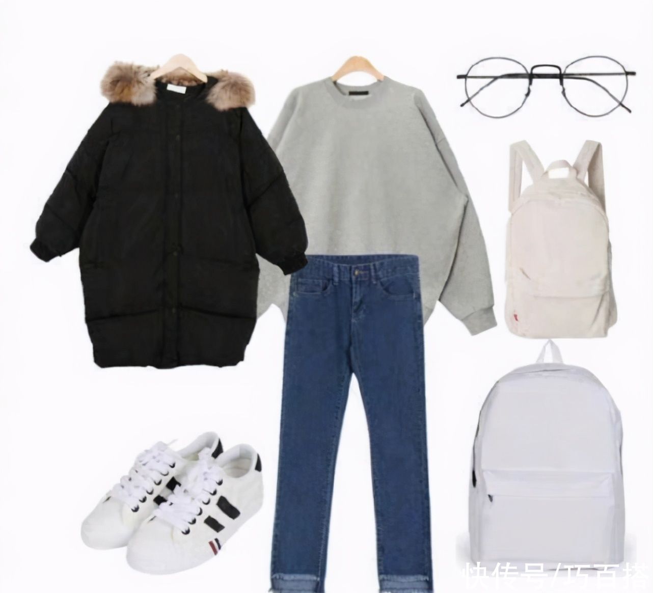  单品|黑色羽绒服的9种搭配！不重样的小心机时尚，冬季穿着显瘦显气质