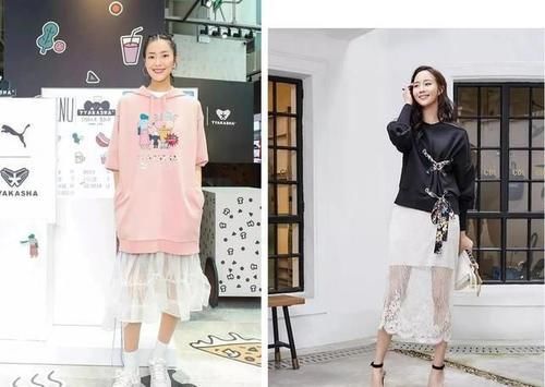 百搭王|原来它才是百搭王！1件卫衣搞定穿搭，气质甜美好看到哭唧