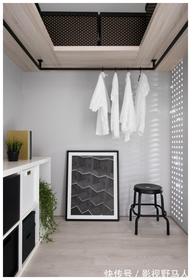 更衣室|两个女生的共居公寓，60㎡清新北欧风，拥有独居但不孤单的生活！