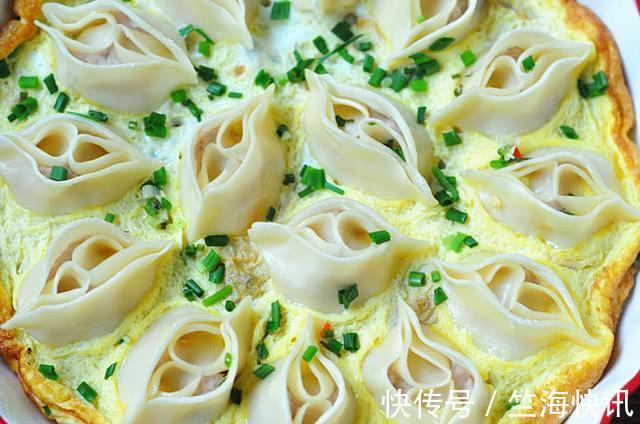 蝴蝶煎饺|儿子三天两头要吃此早餐，平底锅一烙10分钟就上桌，解馋还顶饱
