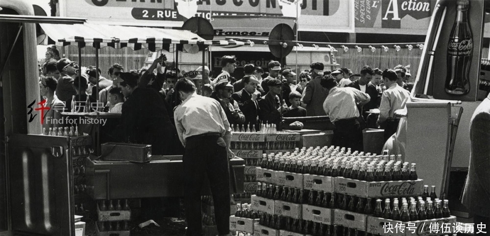 五十年代 可口可乐是如何进军巴黎市场的 他们摆摊还卖小吃