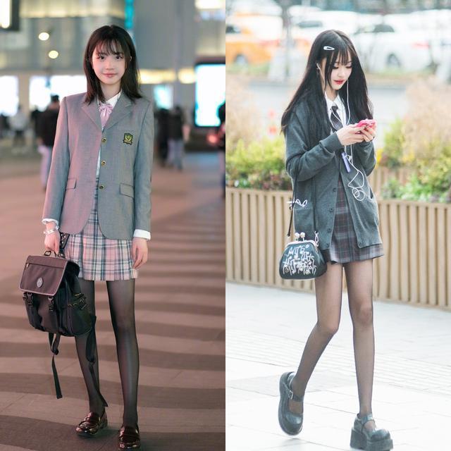 肉感|别再穿堆堆袜了! 街拍达人更爱穿“丝袜”, 高级又显瘦, 很吸睛