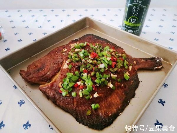 #味达美名厨福气汁，新春添口福#香烤多宝鱼（节日大餐）