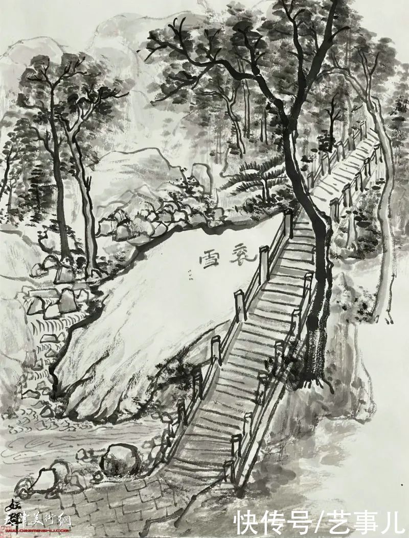 汤莉|天津美术学院首届“水墨为上”山水画高研班教学回顾