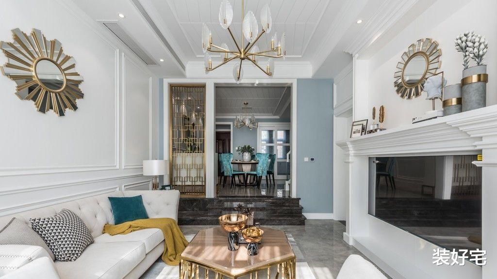 家具|256平的别墅装修,家具简洁款式新颖,恰到好处的精致很完美