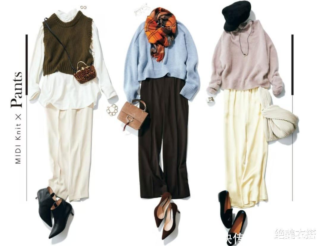 显胖|穿毛衣时,要不要“塞衣角”思路不对、穿搭作废,显胖还显矮