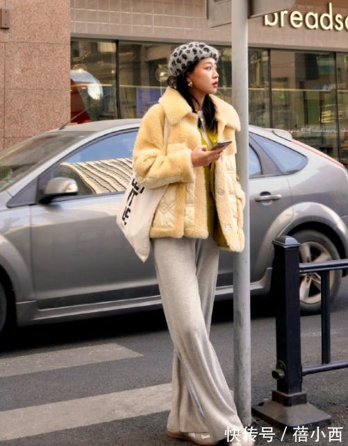 大长腿|入冬怎么穿不土气?建议入手一件“毛茸茸”外套,时髦高级上档次