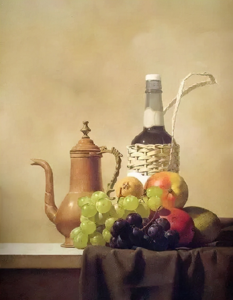 油画@日本著名油画家 森木草介,一辈子只画一个模特经典作品欣赏