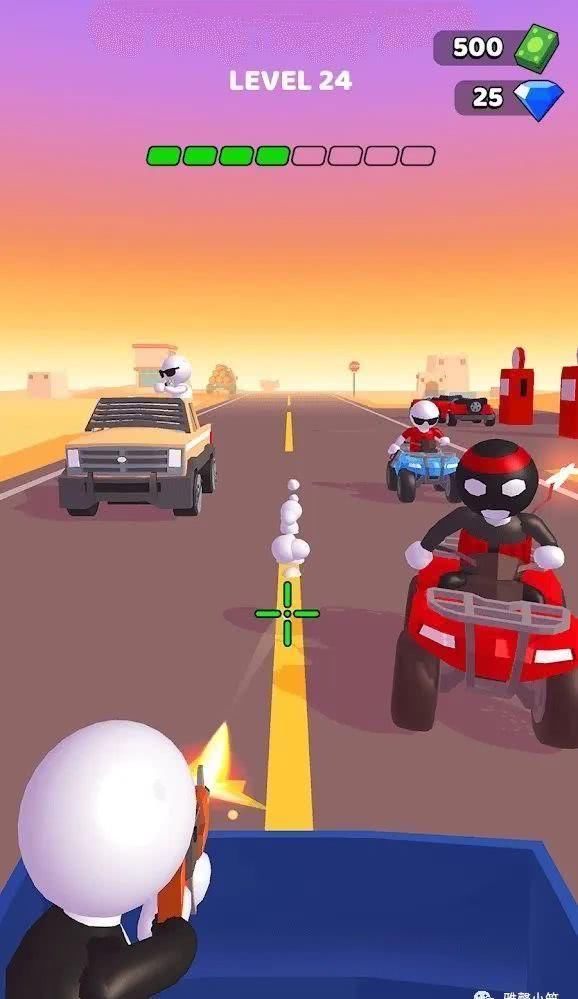 手游|动作射击手游《RageRoad》打造公路枪战版“神枪手强尼”