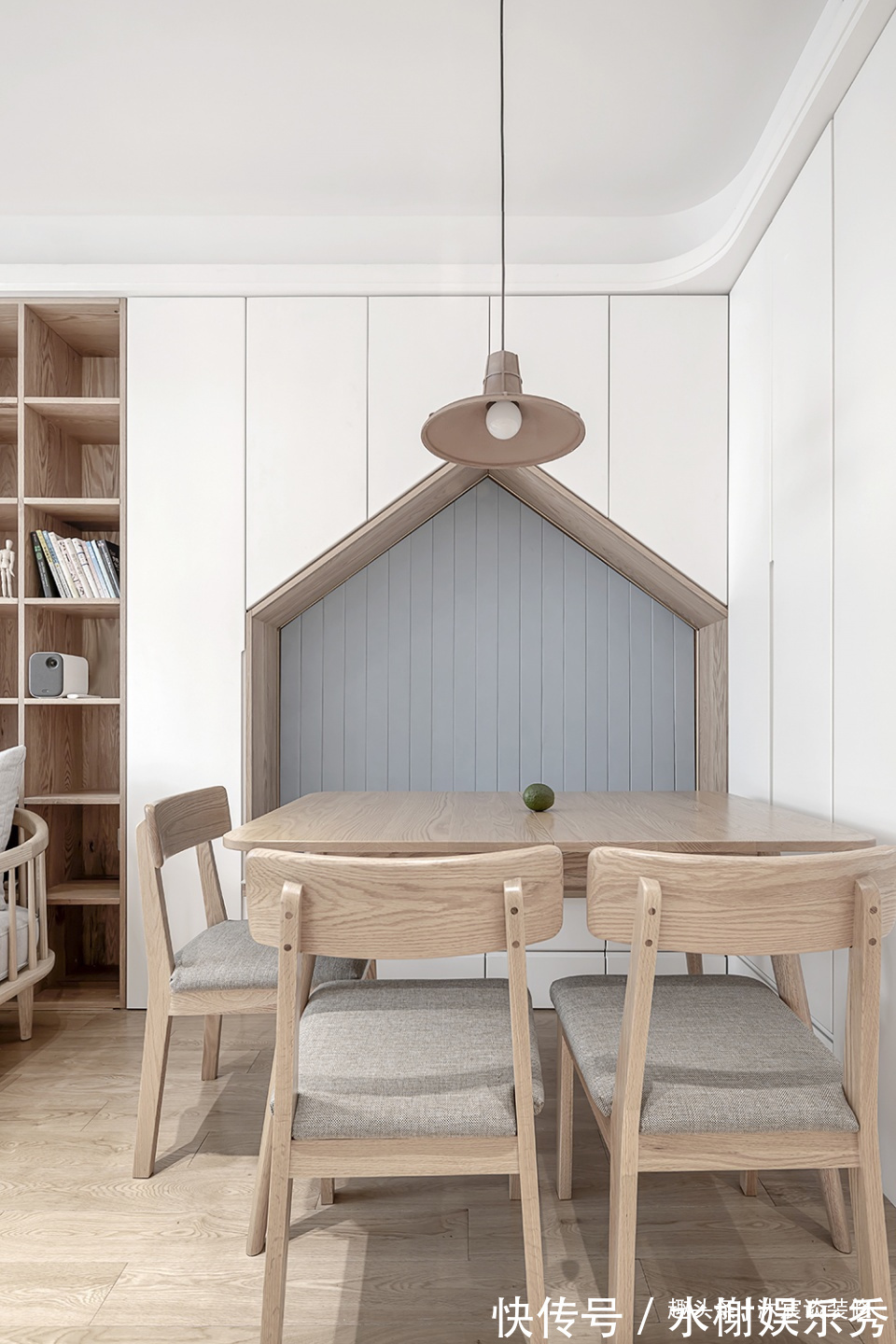 温馨|她买下59㎡小宅,半平米都不浪费,挤出三室,装修后室内温馨大方