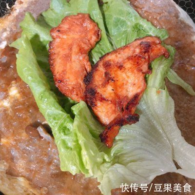 路边摊|全麦奥尔良鸡柳卷饼