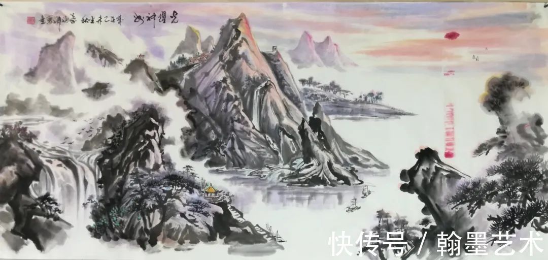 秋色赋#全国优秀书画名家一一李福祥国画作品展