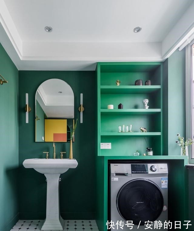 装饰|杭州夫妇家的精致场面采用大量色彩来装饰,反而显得很时尚!