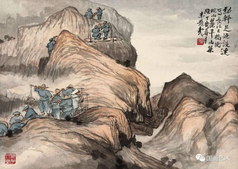  丁酉|朱屺瞻写生精品：《丁酉川蜀记游册》