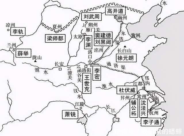 十八路反王大起义,天命最终归父子齐上阵的唐王李渊