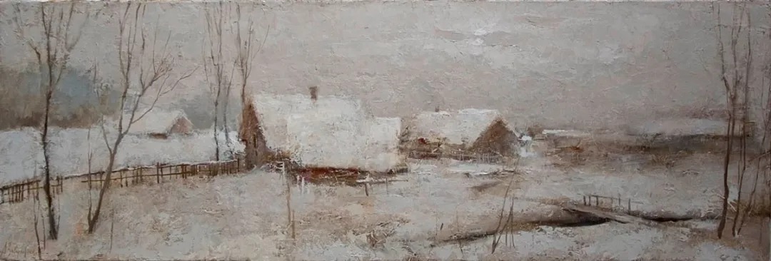 笔触@笔触率性,优雅朦胧的风景油画,迷人!