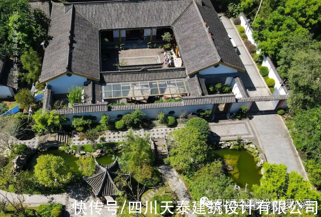 实景|四川眉山一层中式乡村别墅完工实景 农村别墅自建房 眉山施工队