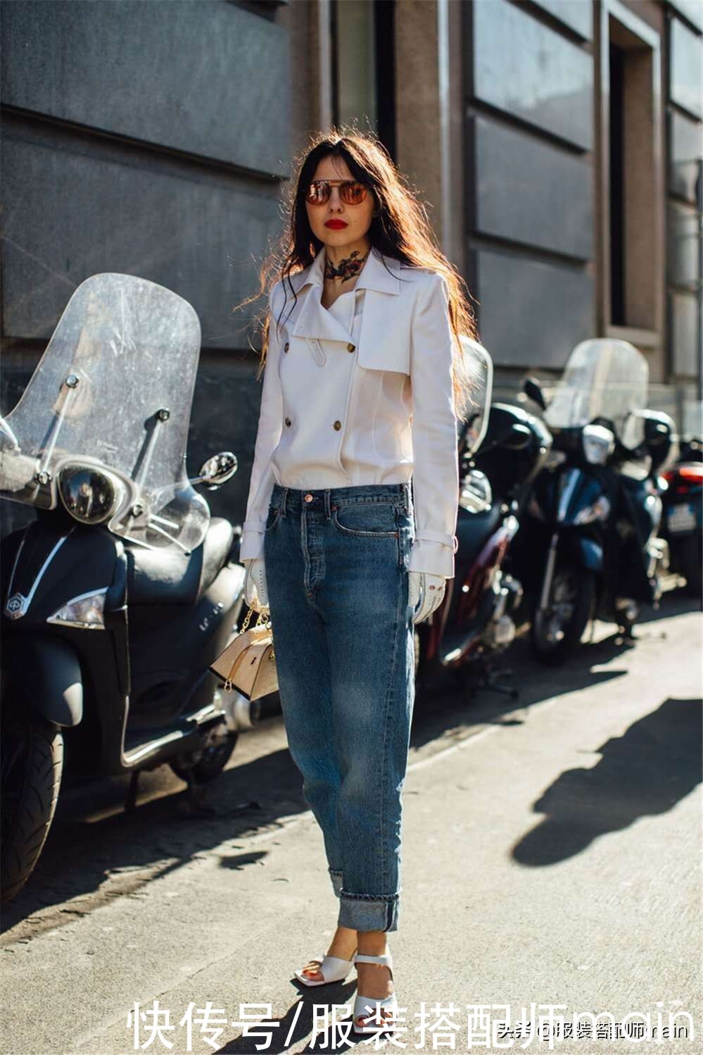 个子矮、小肚腩、腿短、臀宽、微胖，直筒牛仔裤通通帮你解决