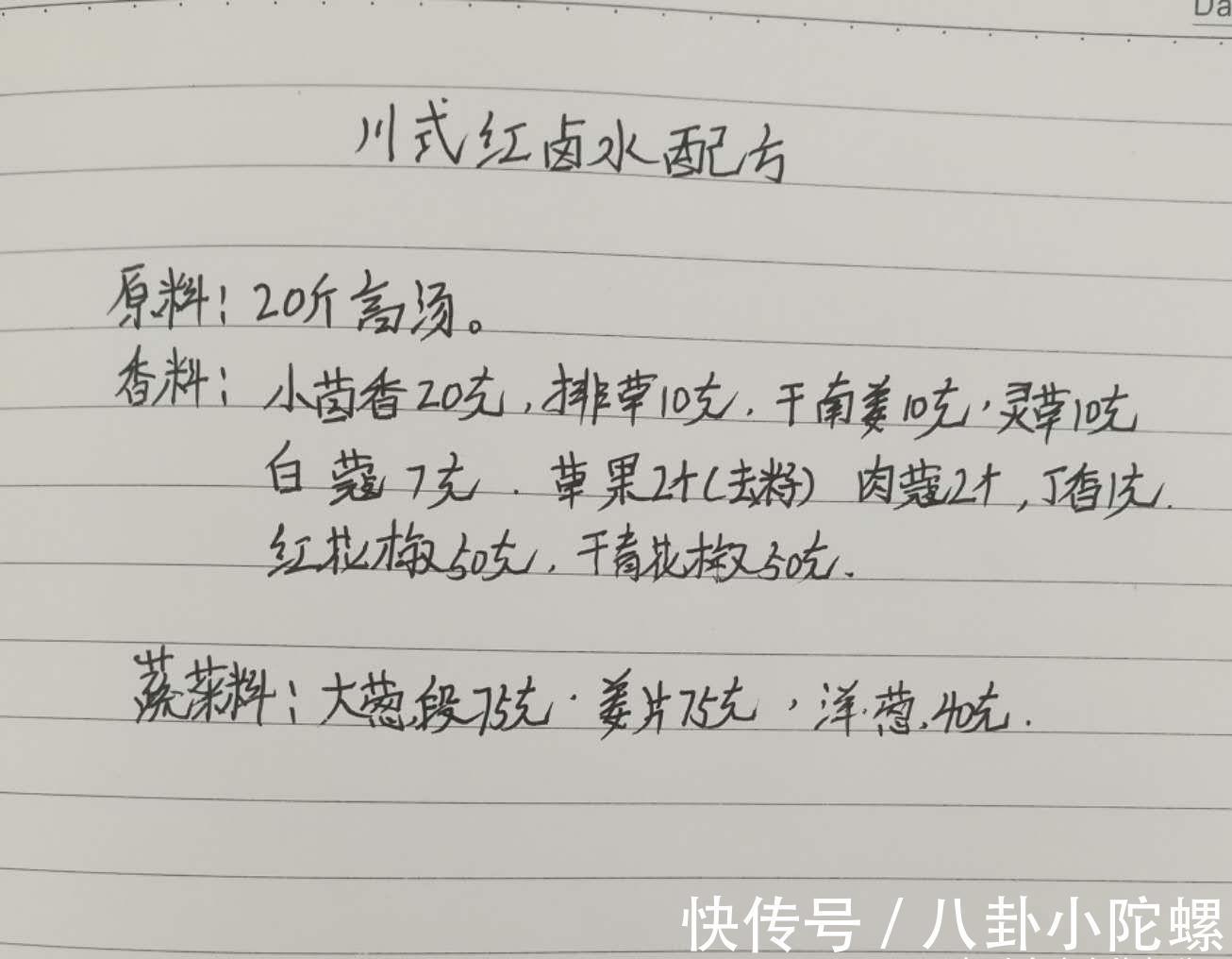 香料包|中国三大卤水配方,红卤水、白卤水、油卤水,大家看看那个最好