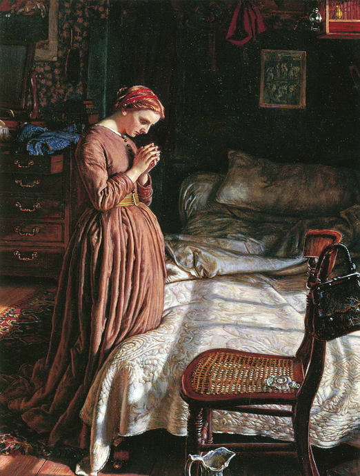 前派$威廉·霍尔曼·亨特(William Holman Hunt)拉斐尔前派创始人油画