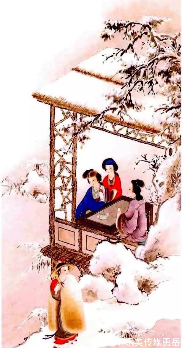 白雪红梅&她画《红楼梦》，至今无人能比！