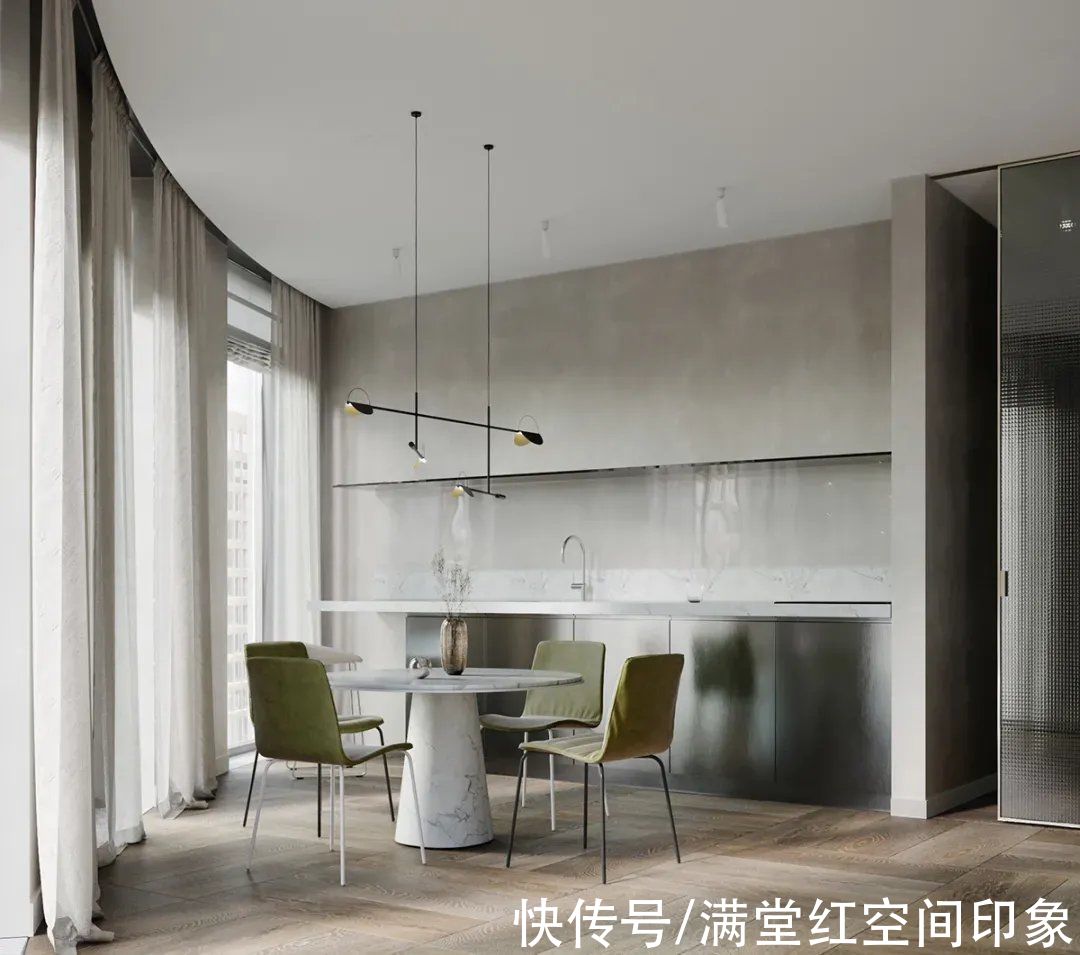 落地窗|时尚极简主义空间，散发着不同寻常的年轻活力