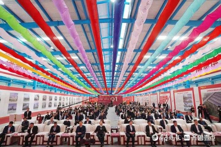 正威泰安金属新材料产业园一期项目正式投产、二期项目开工