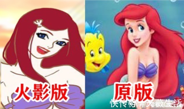 睡美人|火影颜担变成迪士尼公主,雏田与白雪公主完美融合,小樱成睡美人