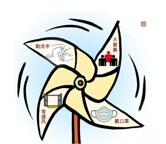 正能量|河北邱县：漫画宣传凝聚疫情防控正能量