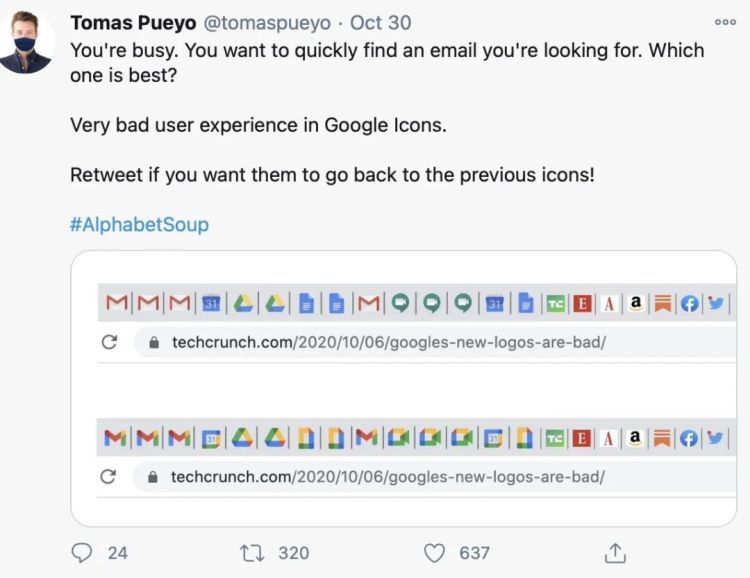 [谷歌]不光用户吐槽，谷歌这套新logo让员工也吵翻了天