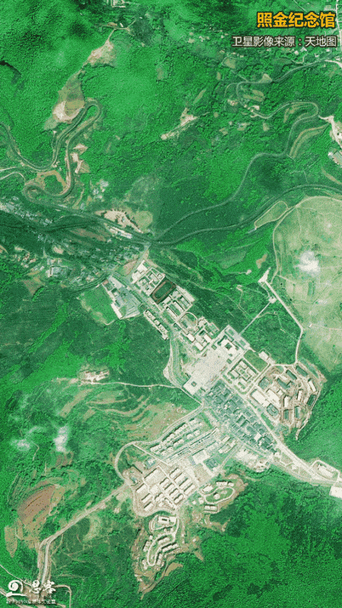 照金 卫星打卡，那些流淌“红色基因”的红色地标