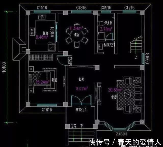 卧室|6套小户型农村别墅,精挑细选的爆款图纸,随便建一套都出彩