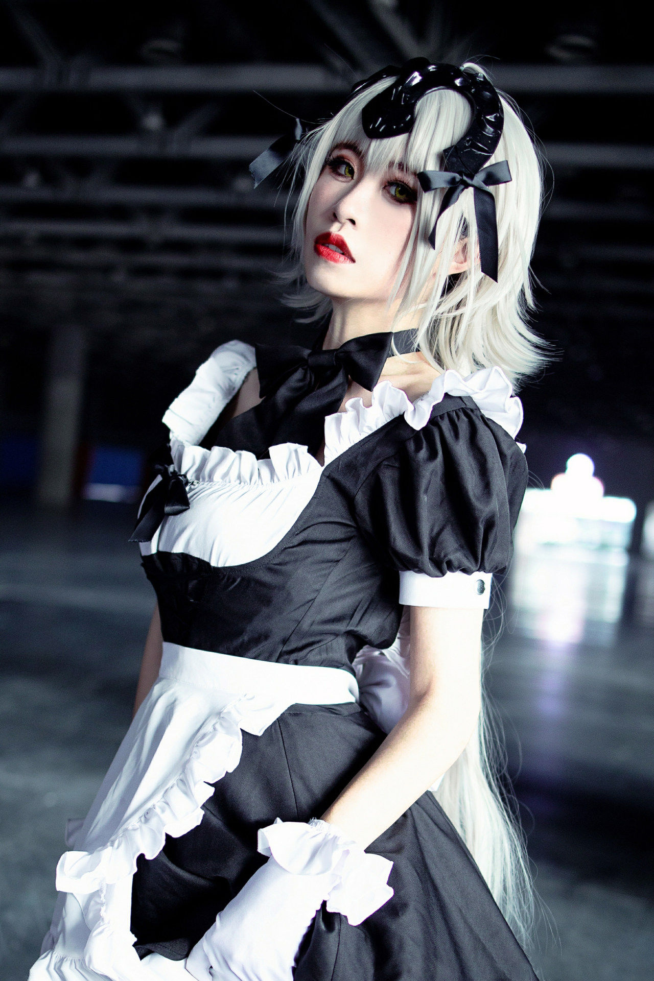 黑贞德|fgo 黑贞德女仆cosplay