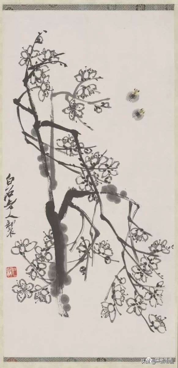 白石老人|赋梅兰竹菊松以新意——齐白石笔下的梅兰竹菊松