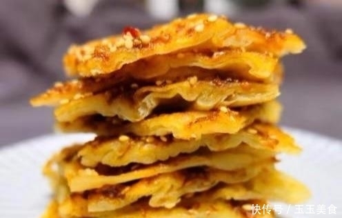 中筋面粉|最正宗酱香饼做法,教你详细酱料配方,柔软多层,太香了