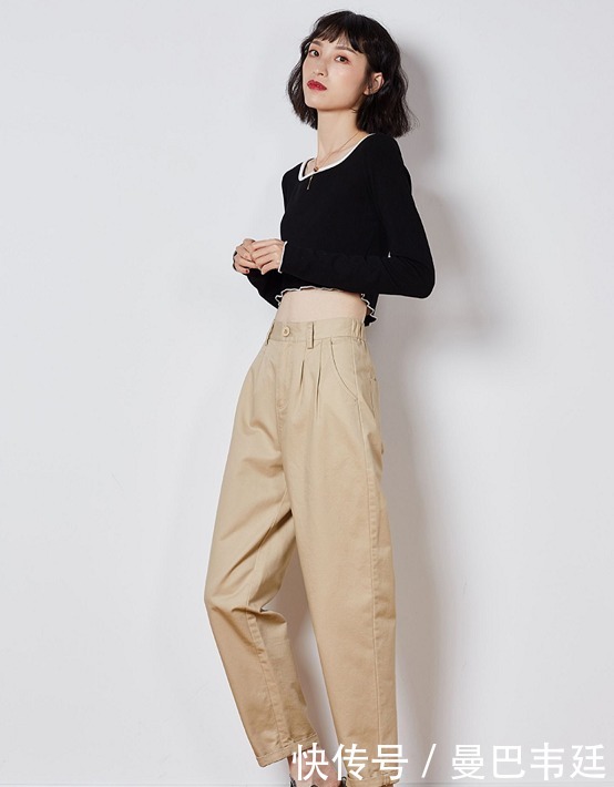  秋冬|这个秋冬萝卜裤突然火了，收藏关于它的5种搭配方法，时髦又百搭