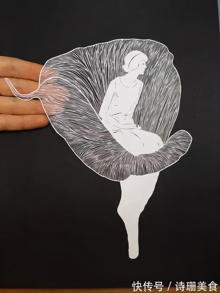 花儿$她就靠一张白纸,弄得如此漂亮,火遍了全世界