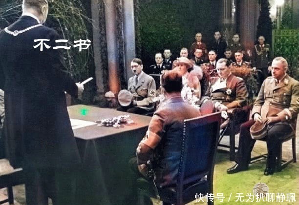 婚礼|上色老照片：纳粹德国帝国元帅戈林的婚礼，希特勒亲自担任证婚人