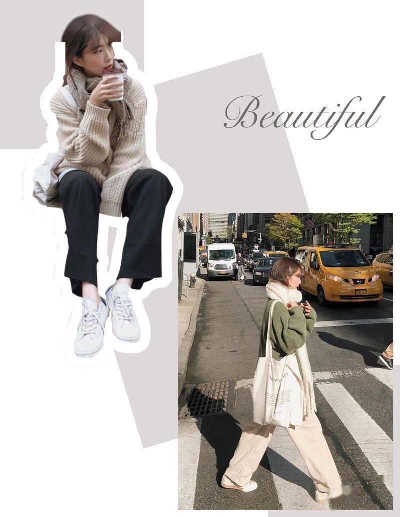  围巾|大衣+围巾，厚毛衣+围巾=入冬“王炸cp!”