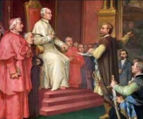 什么是丕平献土其对加洛林王朝有什么重大意义