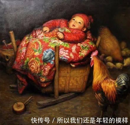 中国农村&绝对硬实力,火遍全球的油画作品,承载了一代人的深刻记忆,张张感人至深~
