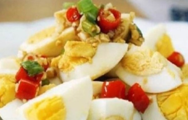 凉拌鸡蛋|多给孩子吃的营养菜,营养丰富,促进新陈代谢,健脑益智