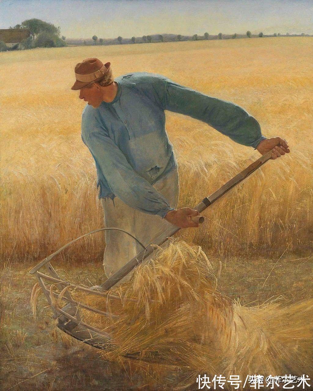 罗斯基勒·峡湾的夏日&丹麦不止有艺术大师哈默修依,画家LA Ring开创了象征主义的绘画