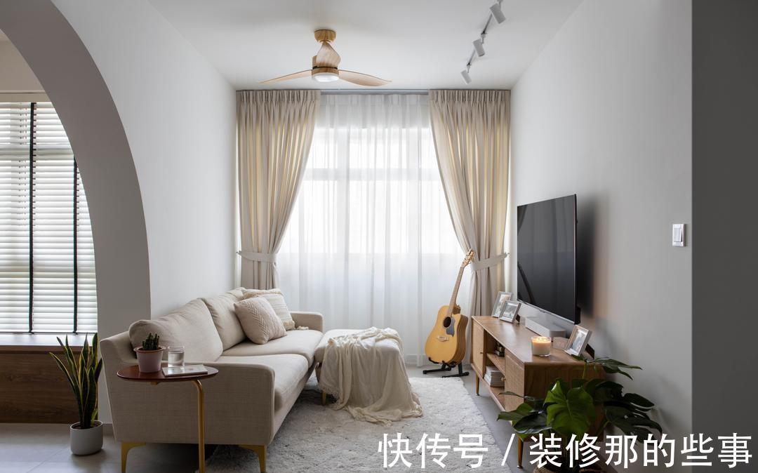 客餐厅|都是第一次,邻居家93㎡选北欧风,我家直眼红,二次装修直接借鉴