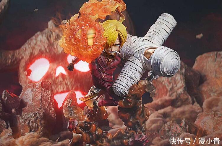 世界第一|粉丝制作索隆“木乃伊”手办,山治的表情成为最大亮点