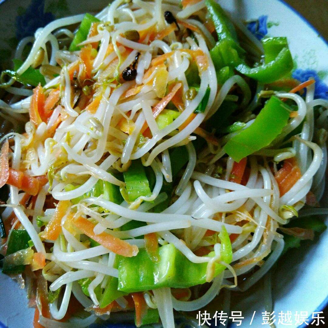 炒素三丝,用此法好看又好吃,拿肉都不换,简单农家饭,美味爽口