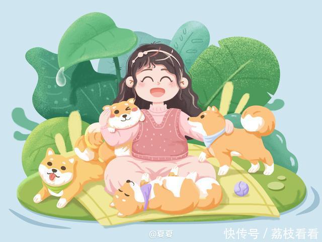 打卡美好生活,治愈系插画都在这里!