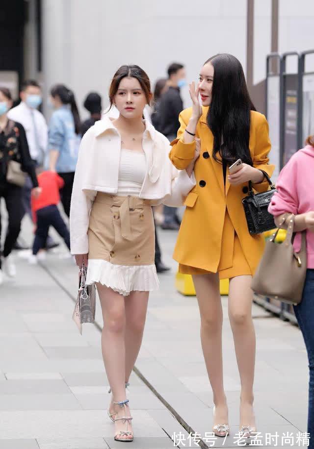 女孩 时尚街拍:职场女孩是最美丽,最值得路人注意的女孩