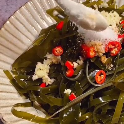 辣子油|凉拌海带丝