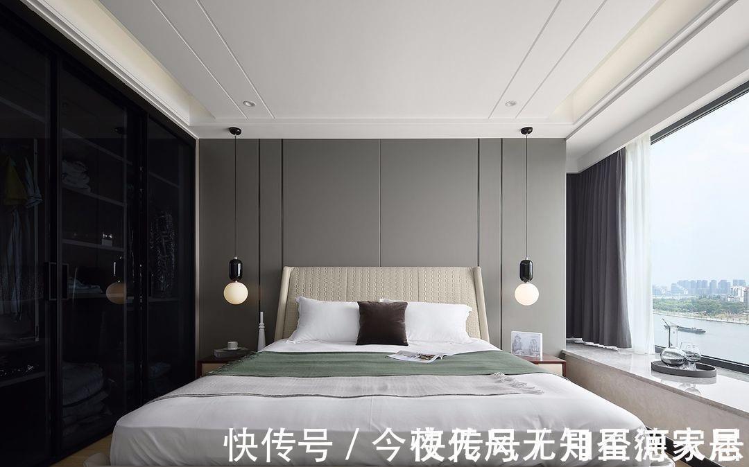 房子|200平的现代四居室,注重空间共享和沟通,打造极简的生活空间